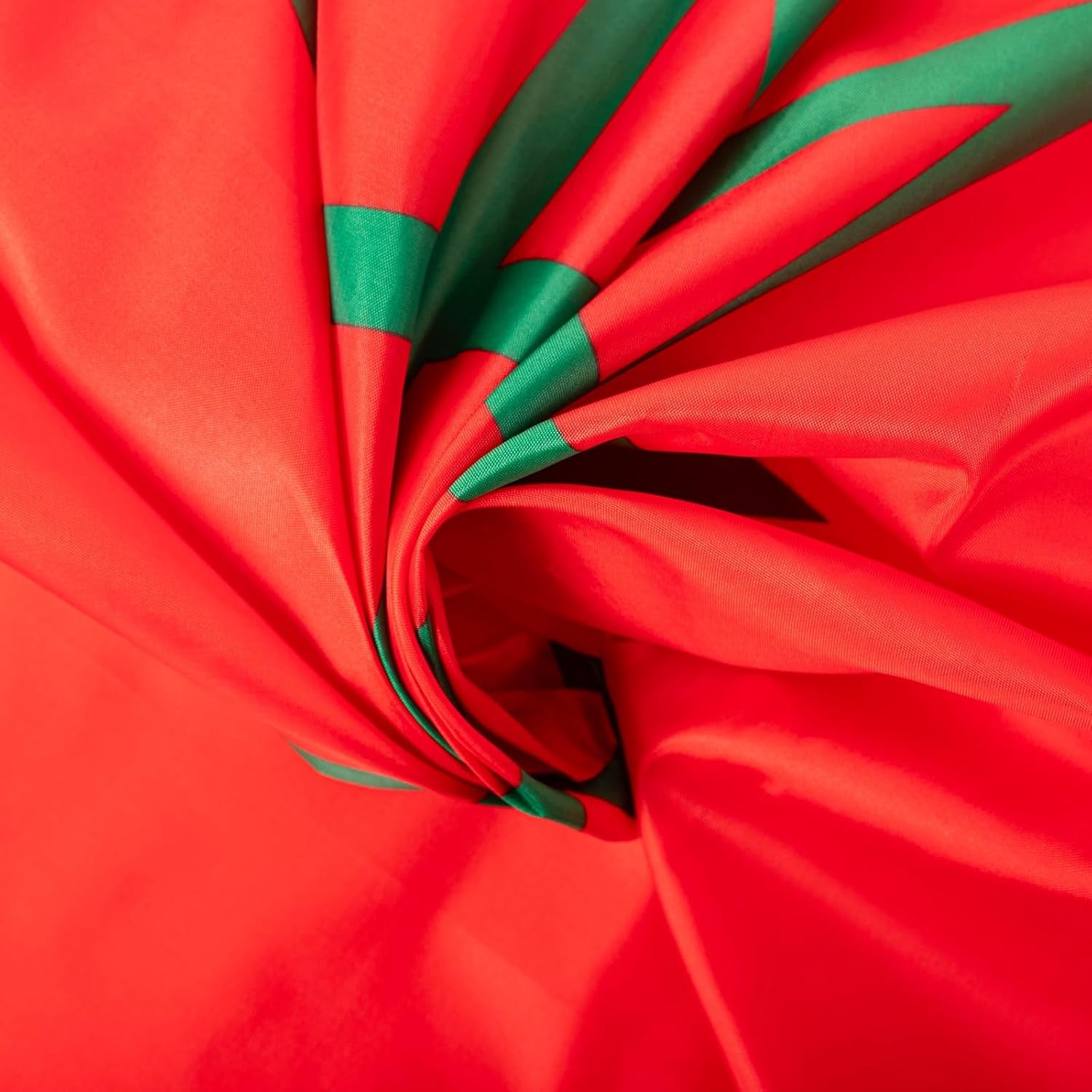 Large Morocco Flag 5Ft X 3Ft for World Cup 2026 Flag Decorations, Morocco Flag Polyester Double Side with Brass Eyelets for Football Game Day Garden Street Indoor Outdoor