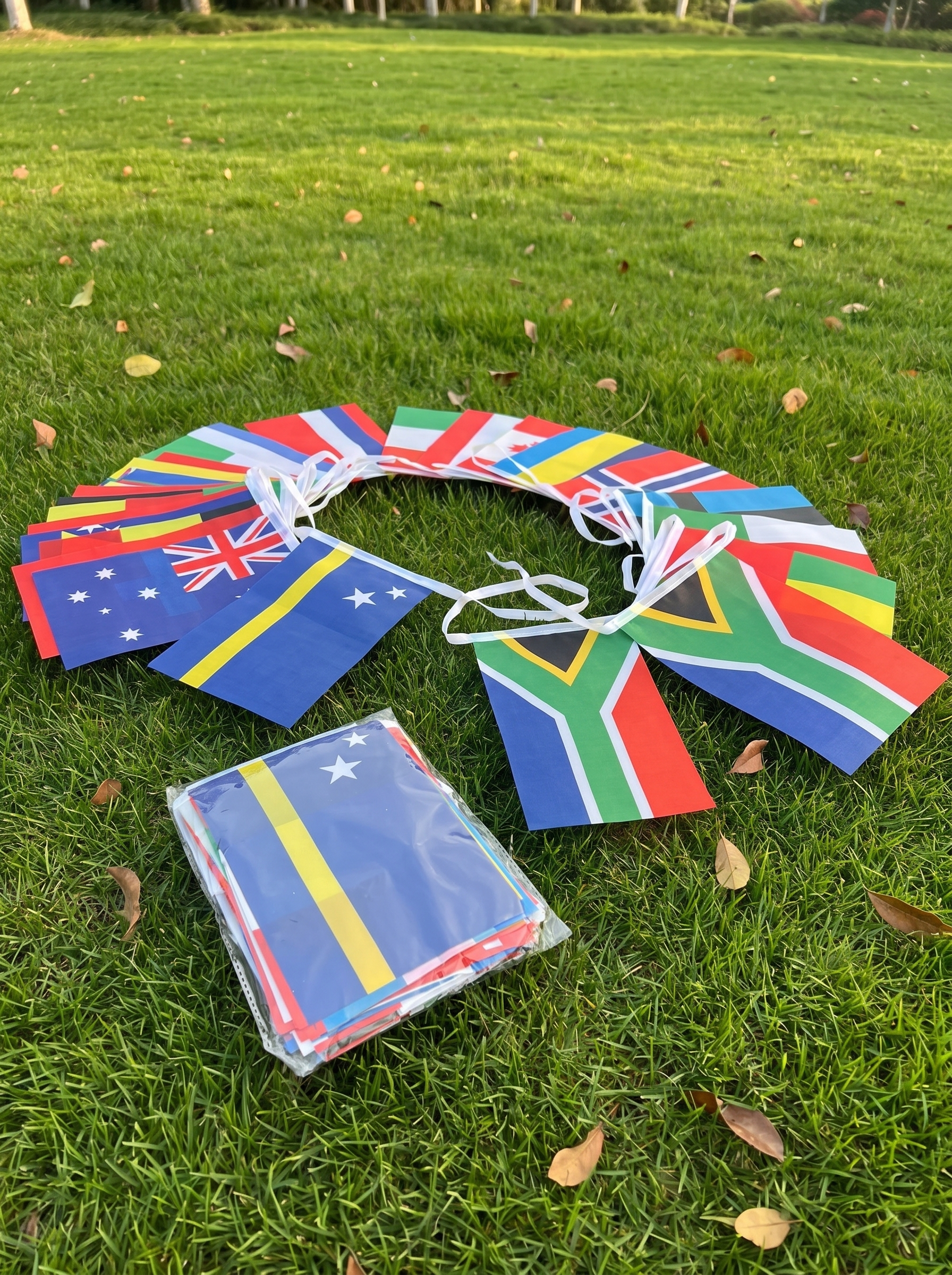 International Flag Bunting Garlands
