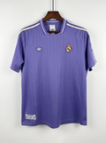 Real Madrid adidas Originals Terrace Icons Jersey – Purple / Pinstripe