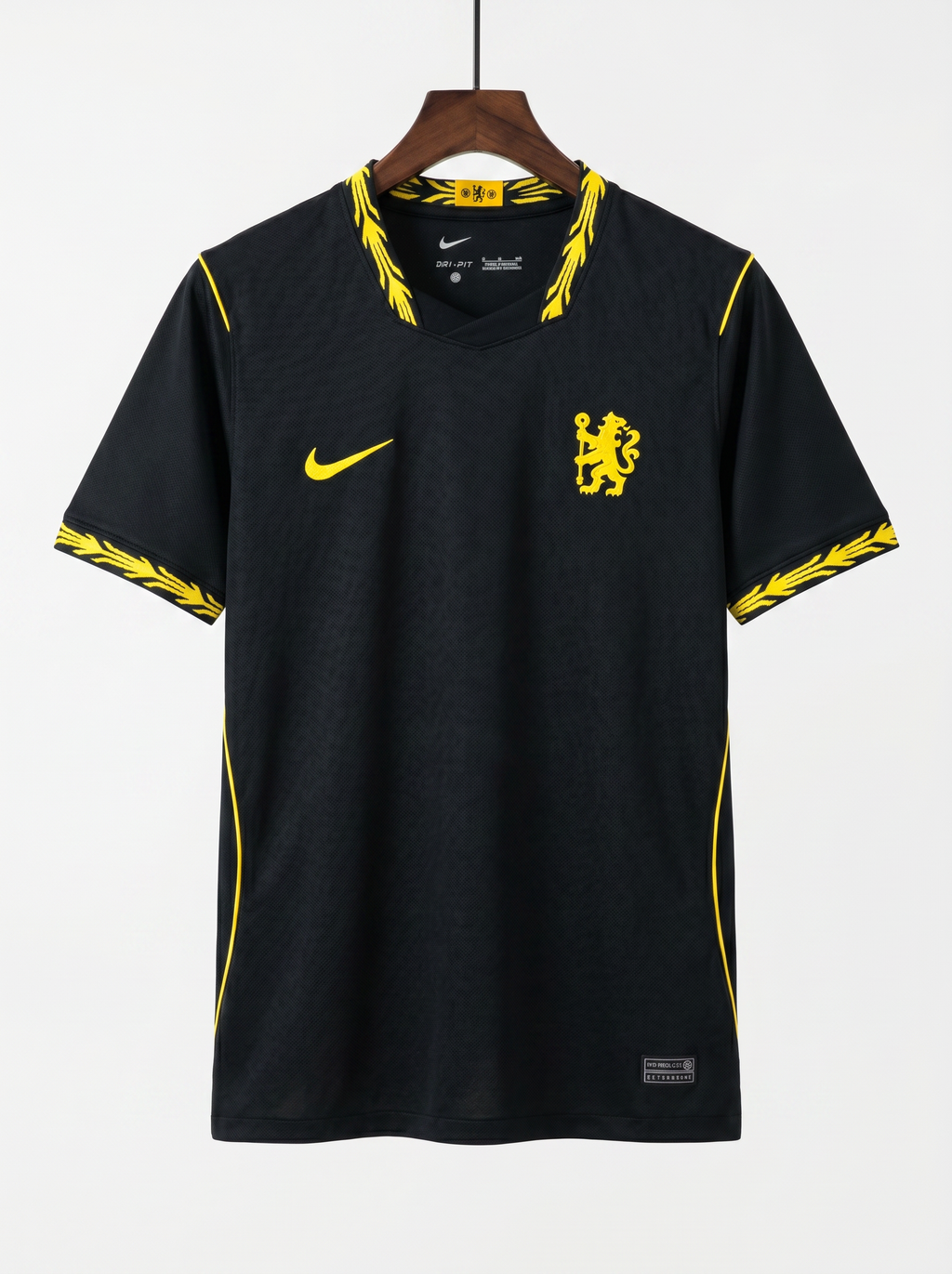 Chelsea FC 26/27 Away – Stealth Black / Midwest Gold