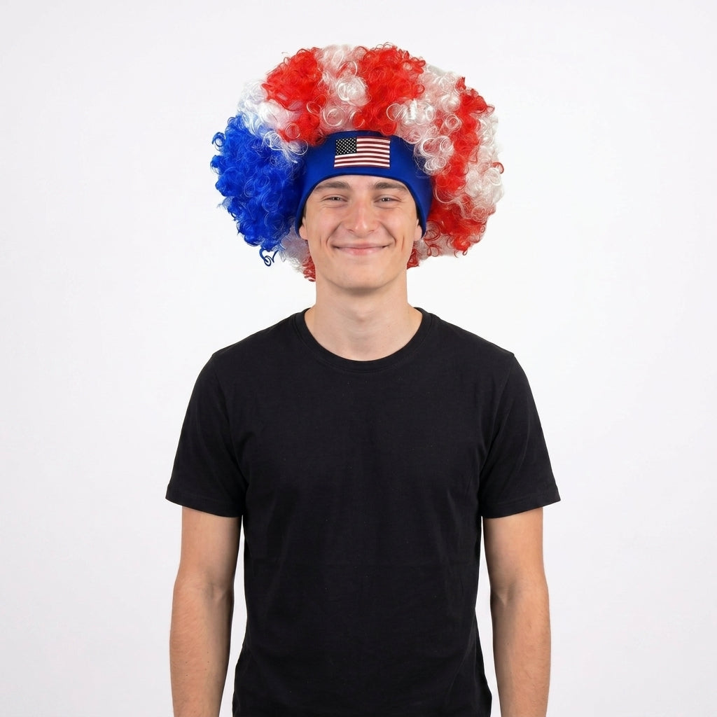 USA Supporter Wig